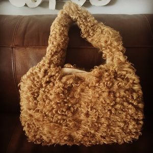 ❤️SOLD❤️ Miu Miu Shearling Shoulder Bag